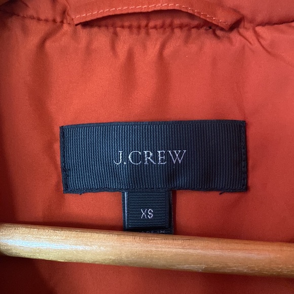 J. Crew Quilted Excursion Down Vest size XS - Picture 4 of 7